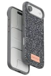 Mey İthalat®   iPhone 17 Air Bright Simli Kapak - Gümüş