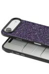 Mey İthalat®   iPhone 17 Air Bright Simli Kapak - Derin Mor