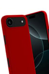 Mey İthalat®   iPhone 17 Air First Silikon - Kırmızı