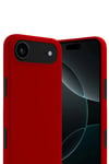 Mey İthalat®   iPhone 17 Air First Silikon - Kırmızı