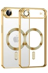 Mey İthalat®   iPhone 17 Air Kross Magneticsafe Kapak - Gold