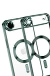 Mey İthalat®   iPhone 17 Air Kross Magneticsafe Kapak - Koyu Yeşil