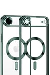 Mey İthalat®   iPhone 17 Air Kross Magneticsafe Kapak - Koyu Yeşil