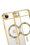 Mey İthalat®   iPhone 17 Air Kross Magneticsafe Kapak - Gold