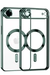 Mey İthalat®   iPhone 17 Air Kross Magneticsafe Kapak - Koyu Yeşil
