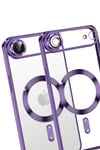 Mey İthalat®   iPhone 17 Air Kross Magneticsafe Kapak - Mor