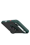 Mey İthalat®   iPhone 17 Air Montreal Yüzüklü Silikon Kapak - Yeşil