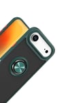 Mey İthalat®   iPhone 17 Air Montreal Yüzüklü Silikon Kapak - Yeşil