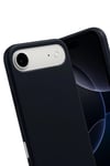 Mey İthalat®   iPhone 17 Air Nano içi Kadife Silikon - Siyah
