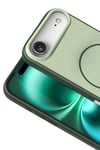 Mey İthalat®   iPhone 17 Air Neva Magsafe Kapak - Koyu Yeşil