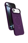Mey İthalat®   iPhone 17 Air Regal Magsafe Standlı Kapak - Derin Mor