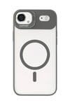Mey İthalat®   iPhone 17 Air Remim Lensli Magsafe Standlı Kapak - Titan Gri