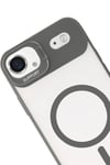 Mey İthalat®   iPhone 17 Air Remim Lensli Magsafe Standlı Kapak - Titan Gri