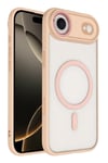Mey İthalat®   iPhone 17 Air Terea Magsafe Kapak - Pembe