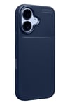 Mey İthalat®   iPhone 17 Auto Focus Karbon Kapak - Lacivert