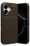 Mey İthalat®   iPhone 17 Auto Focus Karbon Kapak - Kahverengi