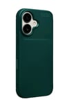 Mey İthalat®   iPhone 17 Auto Focus Karbon Kapak - Koyu Yeşil