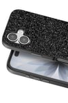 Mey İthalat®   iPhone 17 Bright Simli Kapak - Siyah