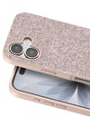 Mey İthalat®   iPhone 17 Bright Simli Kapak - Pembe