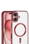 Mey İthalat®   iPhone 17 Kross Magneticsafe Kapak - Kırmızı