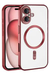 Mey İthalat®   iPhone 17 Kross Magneticsafe Kapak - Kırmızı
