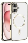 Mey İthalat®   iPhone 17 Kross Magneticsafe Kapak - Gold