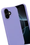Mey İthalat®   iPhone 17 Nano içi Kadife Silikon - Lila