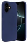 Mey İthalat®   iPhone 17 Nano içi Kadife Silikon - Lacivert