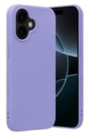 Mey İthalat®   iPhone 17 Nano içi Kadife Silikon - Lila