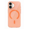 Mey İthalat®   iPhone 17 PC Blank Magsafe Kapak - Turuncu