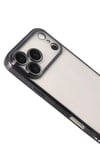 Mey İthalat®   iPhone 17 Pro  Lensli Silikon - Siyah