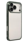 Mey İthalat®   iPhone 17 Pro  Lensli Silikon - Yeşil