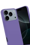 Mey İthalat®   iPhone 17 Pro First Silikon - Lila
