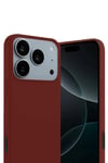 Mey İthalat®   iPhone 17 Pro First Silikon - Bordo