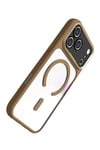 Mey İthalat®   iPhone 17 Pro Hazar Magsafe Kapak - Gold