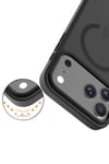 Mey İthalat®   iPhone 17 Pro Jota Magsafe Kapak - Siyah
