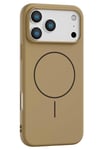 Mey İthalat®   iPhone 17 Pro Jully Magsafe Kapak - Çöl Titanyum