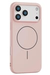 Mey İthalat®   iPhone 17 Pro Jully Magsafe Kapak - Pudra