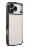 Mey İthalat®   iPhone 17 Pro Max  Lensli Silikon - Siyah