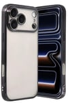 Mey İthalat®   iPhone 17 Pro Max  Lensli Silikon - Siyah