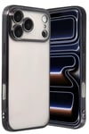 Mey İthalat®   iPhone 17 Pro Max  Lensli Silikon - Siyah
