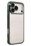 Mey İthalat®   iPhone 17 Pro Max  Lensli Silikon - Yeşil