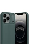 Mey İthalat®   iPhone 17 Pro Max Auto Focus Kapak - Koyu Yeşil
