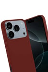 Mey İthalat®   iPhone 17 Pro Max First Silikon - Bordo