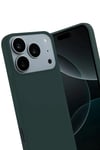 Mey İthalat®   iPhone 17 Pro Max First Silikon - Koyu Yeşil