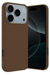 Mey İthalat®   iPhone 17 Pro Max First Silikon - Kahverengi