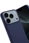 Mey İthalat®   iPhone 17 Pro Max First Silikon - Lacivert