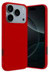 Mey İthalat®   iPhone 17 Pro Max First Silikon - Kırmızı