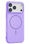 Mey İthalat®   iPhone 17 Pro Max Jully Magsafe Kapak - Lila