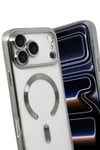 Mey İthalat®   iPhone 17 Pro Max Kross Magneticsafe Kapak - Gümüş